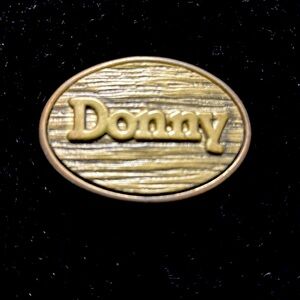 “Donny” Oden made belt buckle